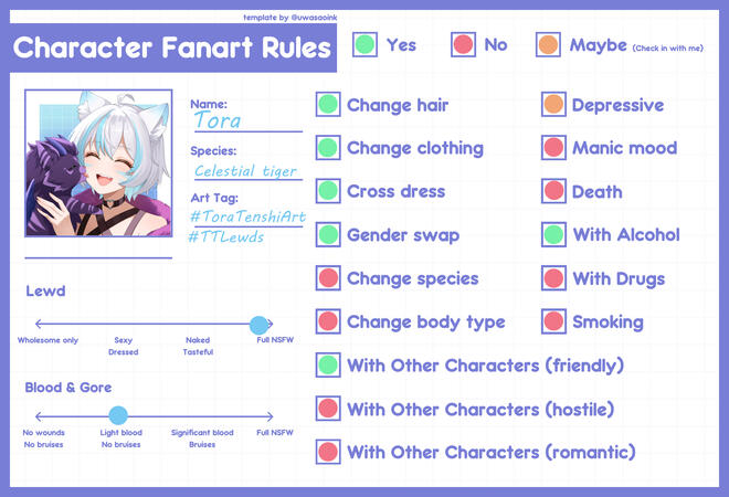 Fanart Rules Fanart Rules
